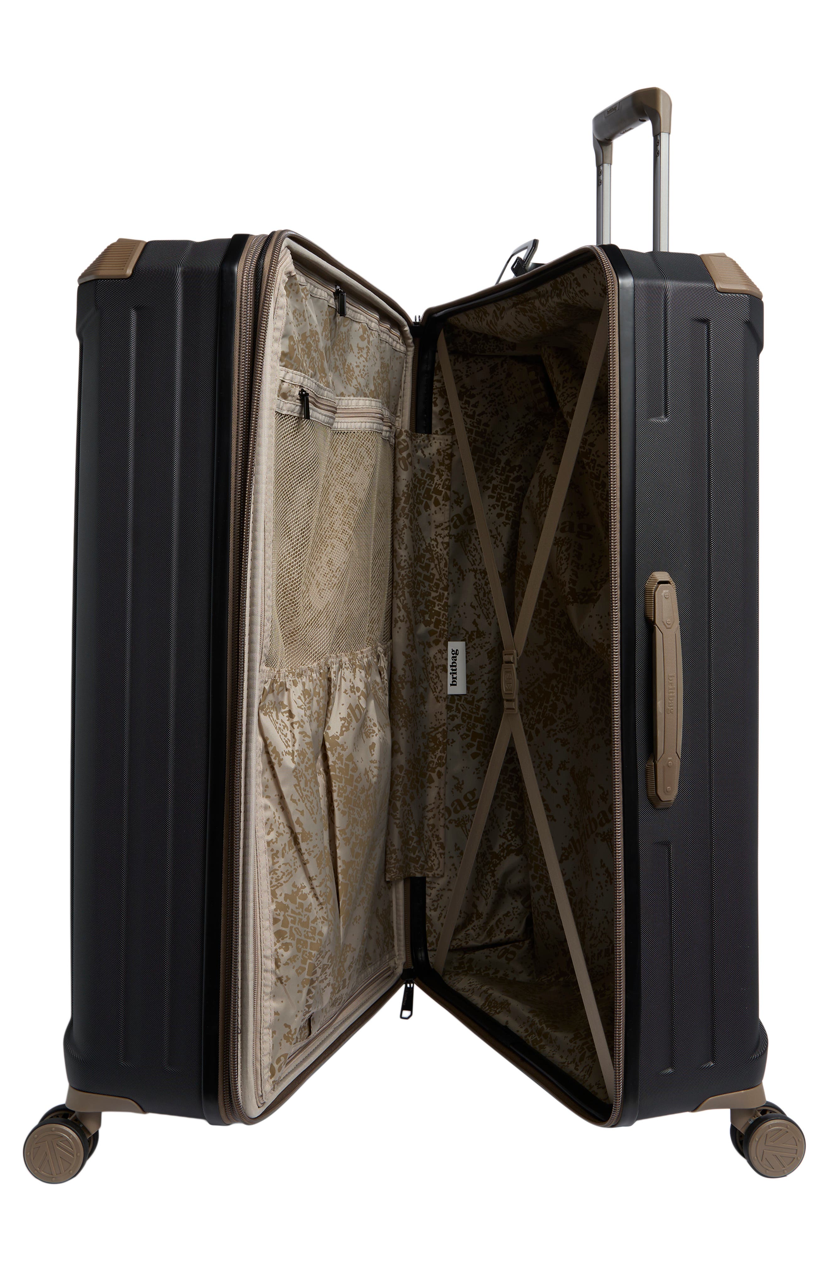 Britbag Stonesfields 31-Inch Hardside Spinner Luggage, Alternate, color, Black