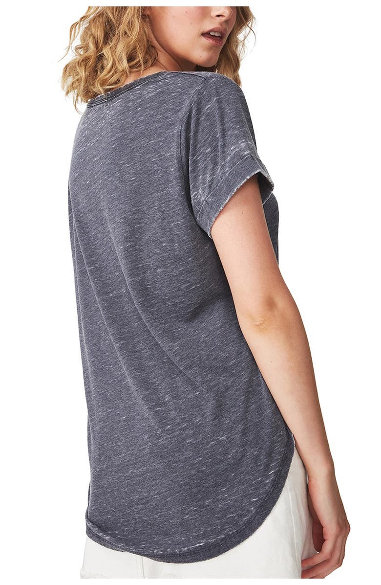 Cotton On Karly Short Sleeve V-Neck Top, Alternate, color,