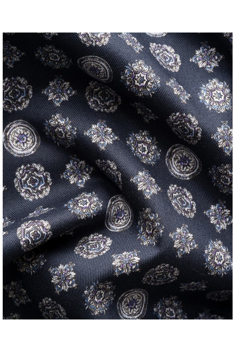 Contemporary Fit Geometric Dress Shirt, Alternate, color, NAVY