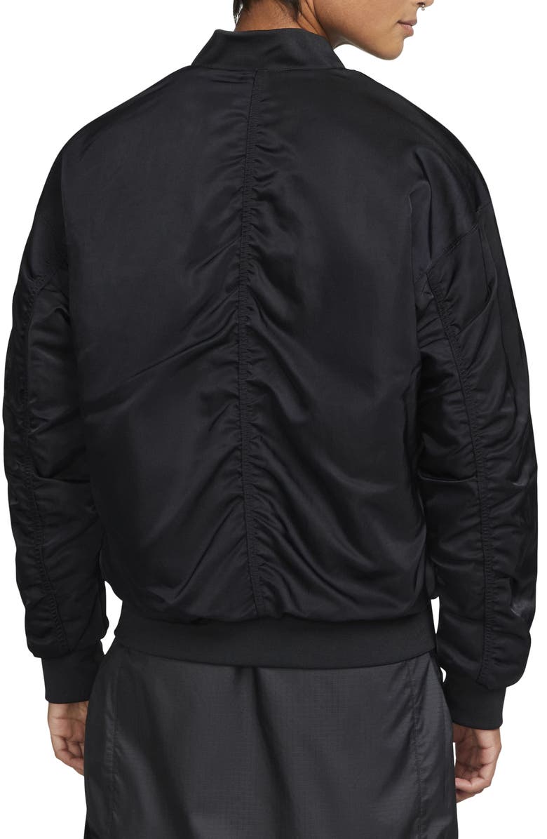 Nike Sportswear Reversible Varsity Quilted Bomber Jacket, Alternate, color, 