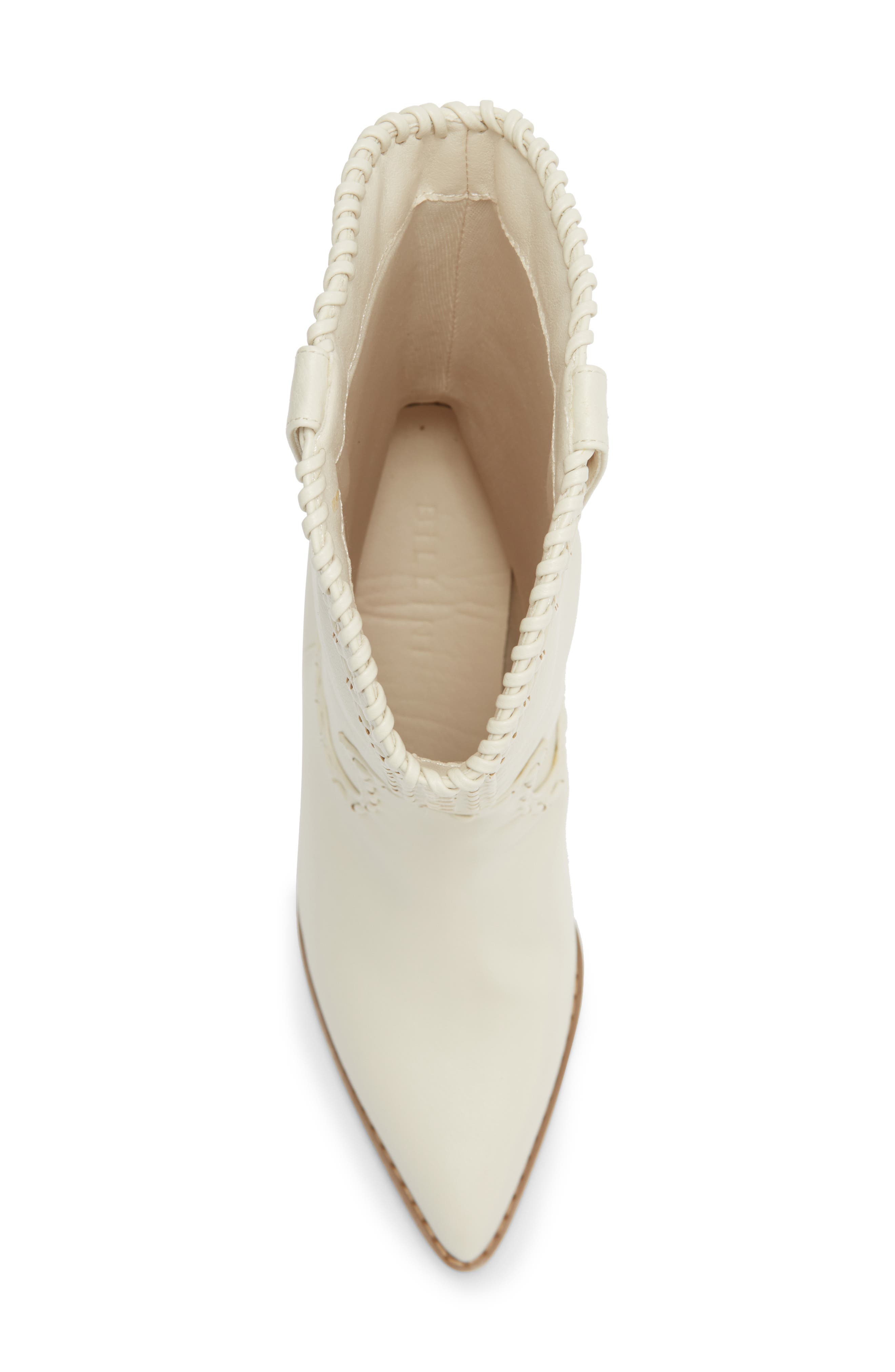 Billini Fulya Cowboy Boot, Alternate, color, Ivory
