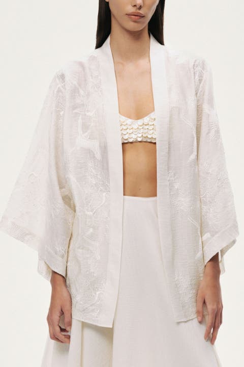 Textured Jacquard Robe