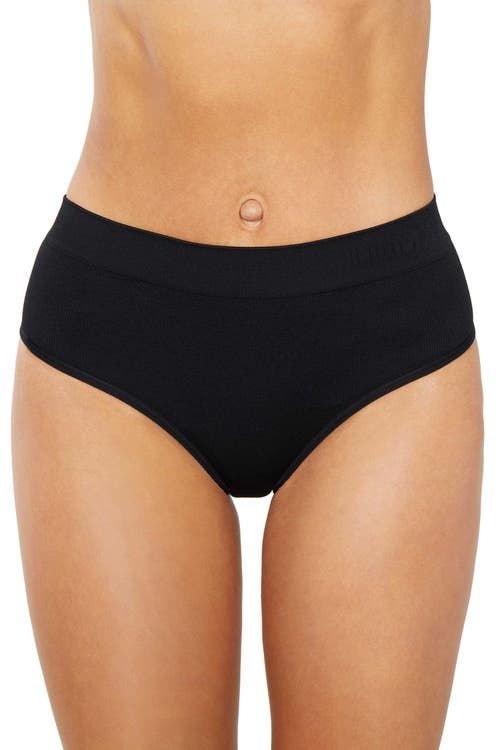Ldma High Sculpt Thong Rib In Black
