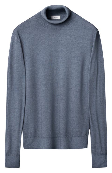 Merino Wool Turtleneck Sweater
