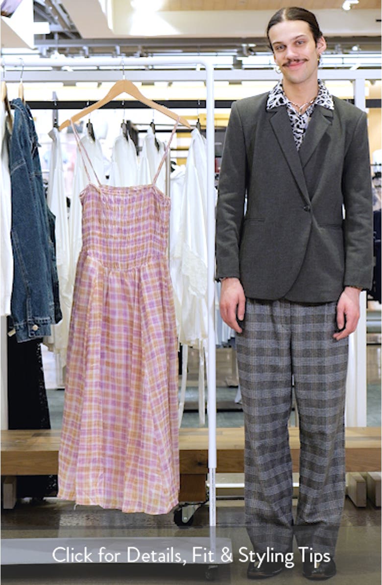 Lahela Plaid Sundress, sales video thumbnail