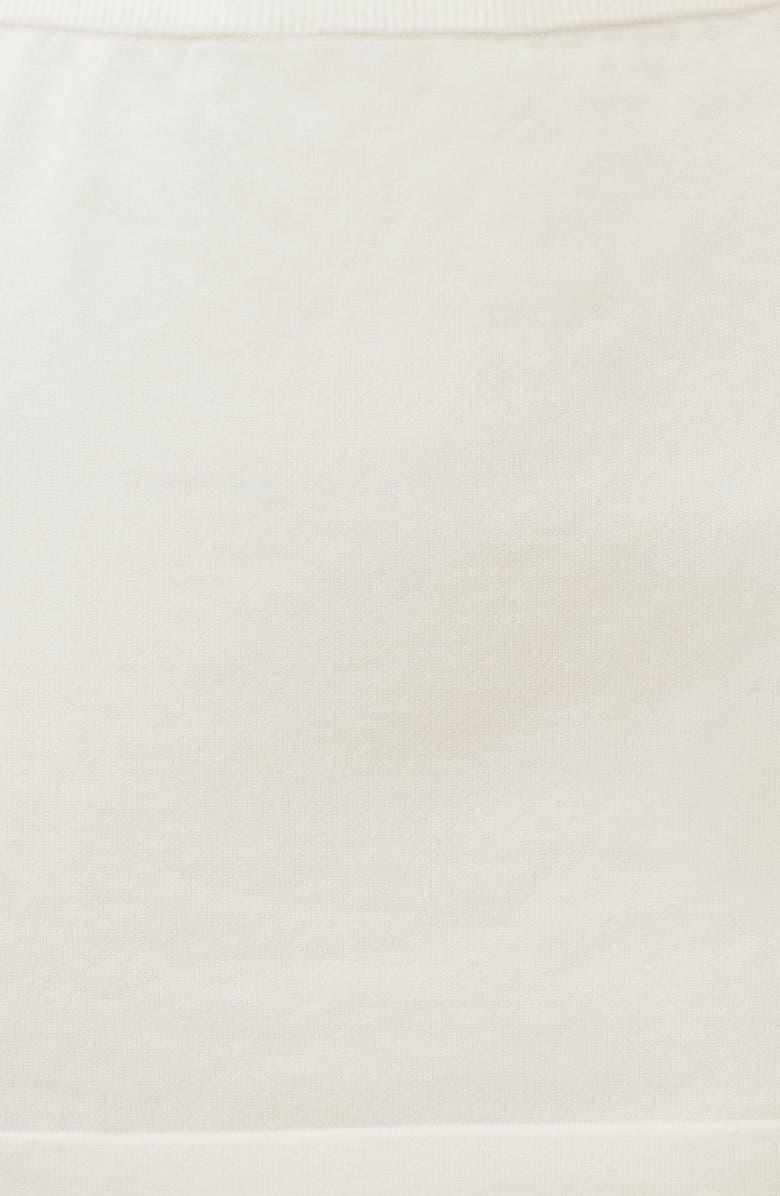 HOUSE OF CB Asher Cotton & Cashmere Knit Miniskirt, Alternate, color, 