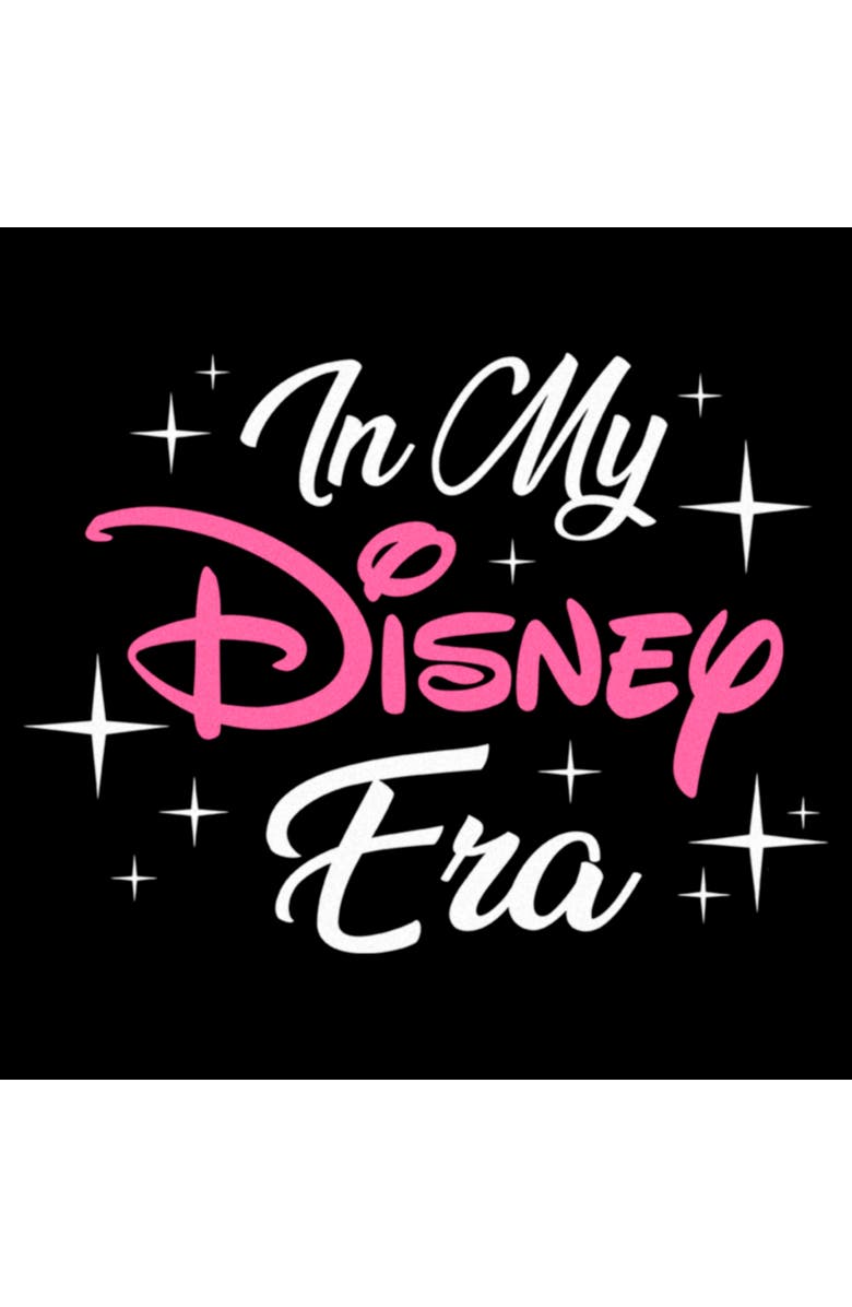 Disney Women's Disney In My Disney Era  Graphic T-Shirt, Alternate, color, Black