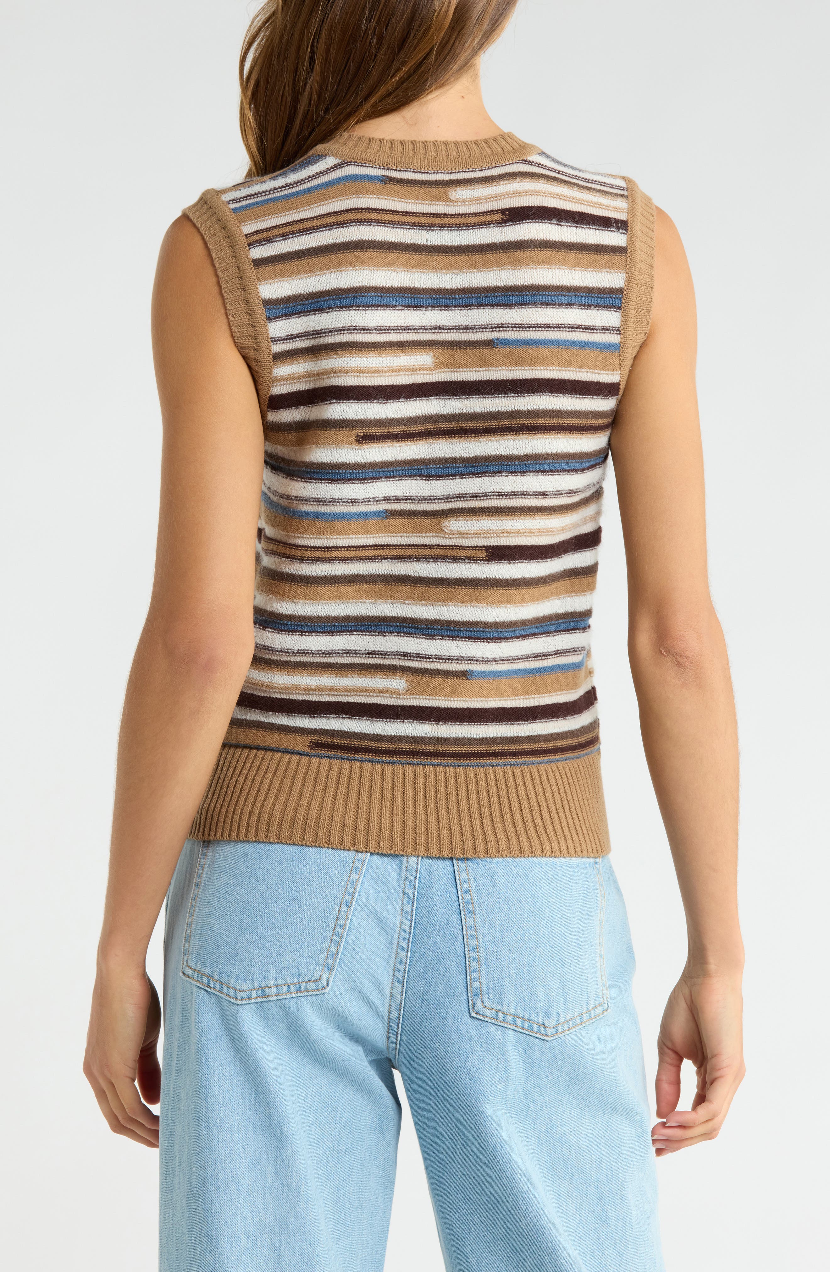 Helenka Wool & Cashmere Blend Sweater Vest - image 2
