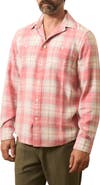 Faherty The Tried & True Plaid Chambray Button-Up Shirt