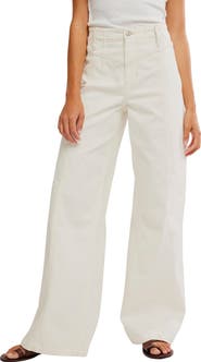 Free People Libre Front Yoke Wide Leg Jeans