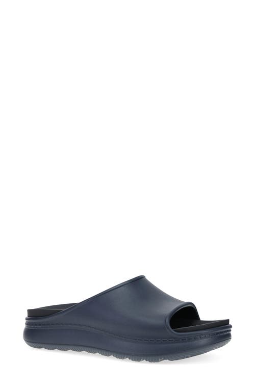 Dansko Devyn Recovery Slide Sandal In Navy Molded