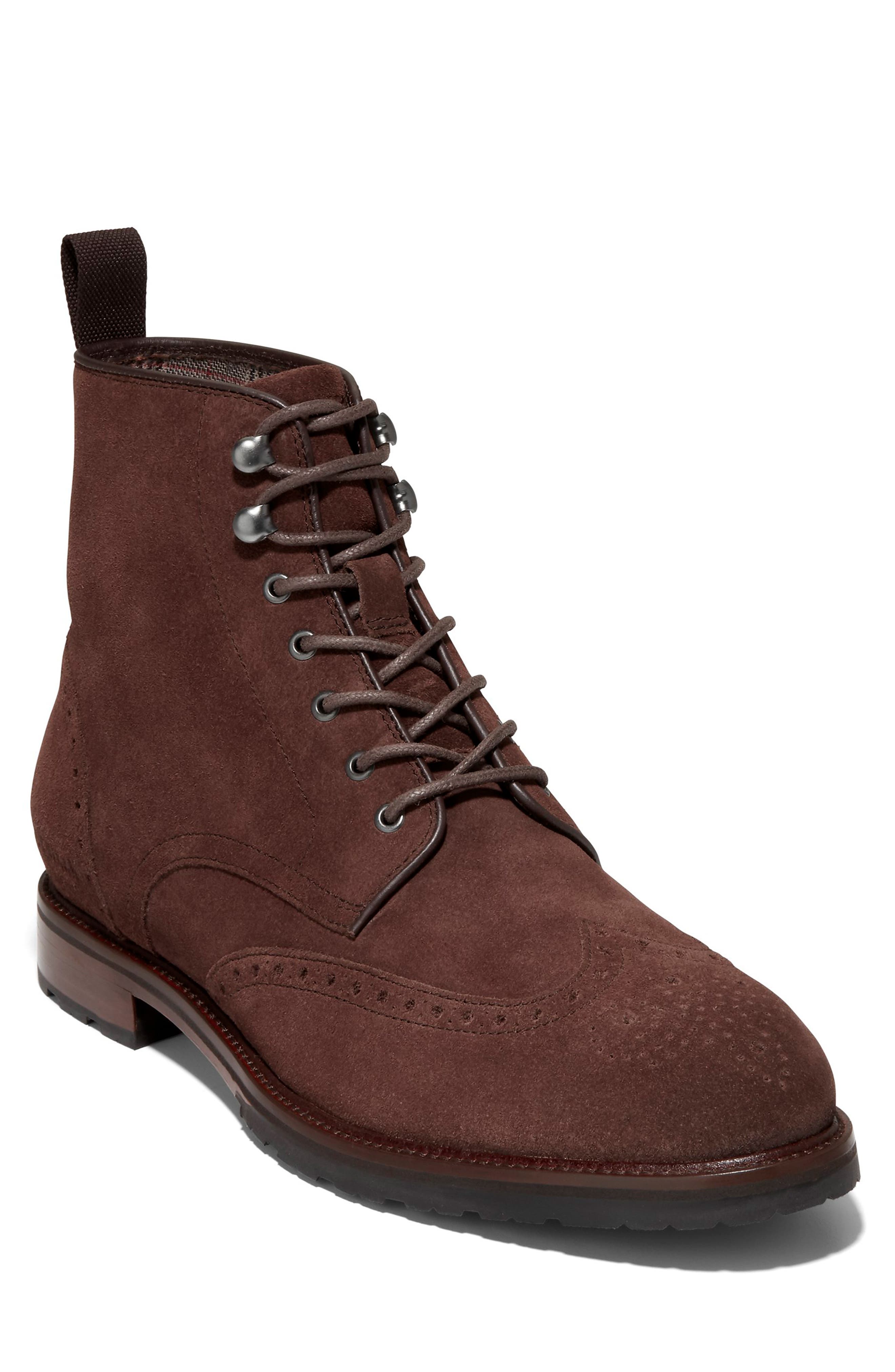 Cole Haan Berkshire Lug Wingtip Boot, Main, color, 