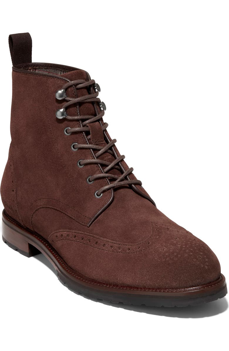 Cole Haan Berkshire Lug Wingtip Boot, Main, color,