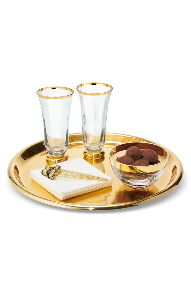 Aerin Marzia Tray, Alternate, color, Gold