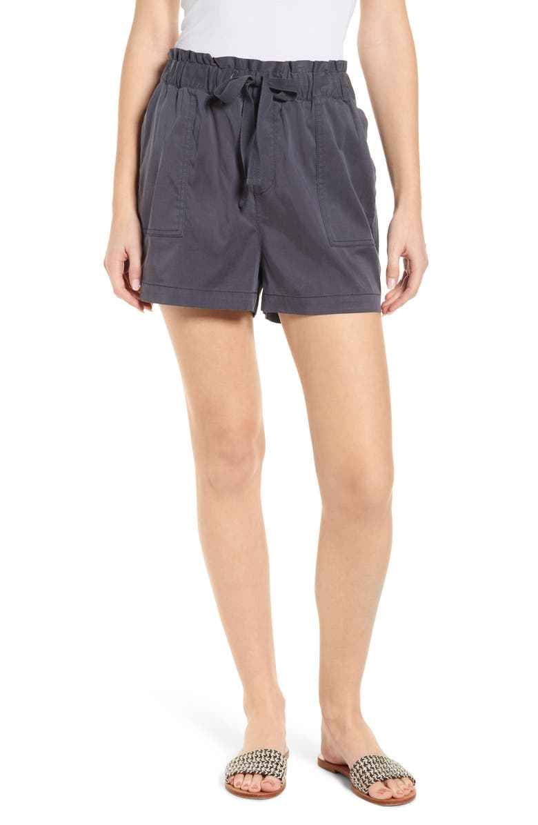 Caslon<sup>®</sup> Tie Waist Shorts, Main, color, 