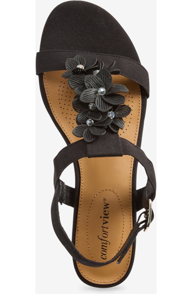 Comfortview The Carina Slingback, Alternate, color, Black