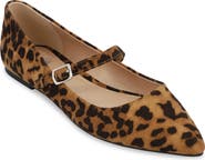 MIA Aviba Mary Jane Pointed Toe Flat