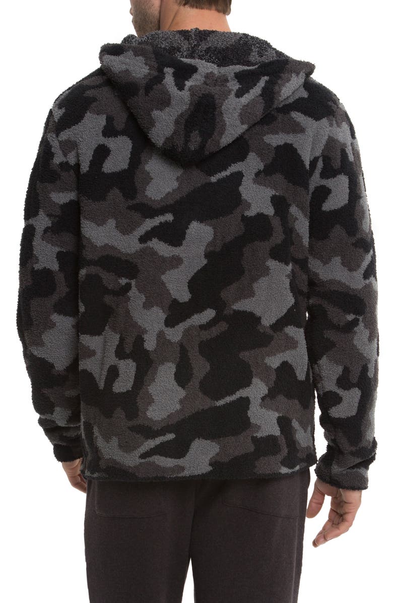 Barefoot Dreams<sup>®</sup> Barefoot Dreams Camo Zip Hoodie, Alternate, color, 
