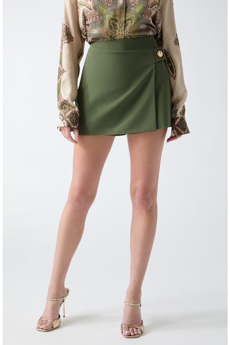 Carmen Skort, Main, color, DARK GREEN