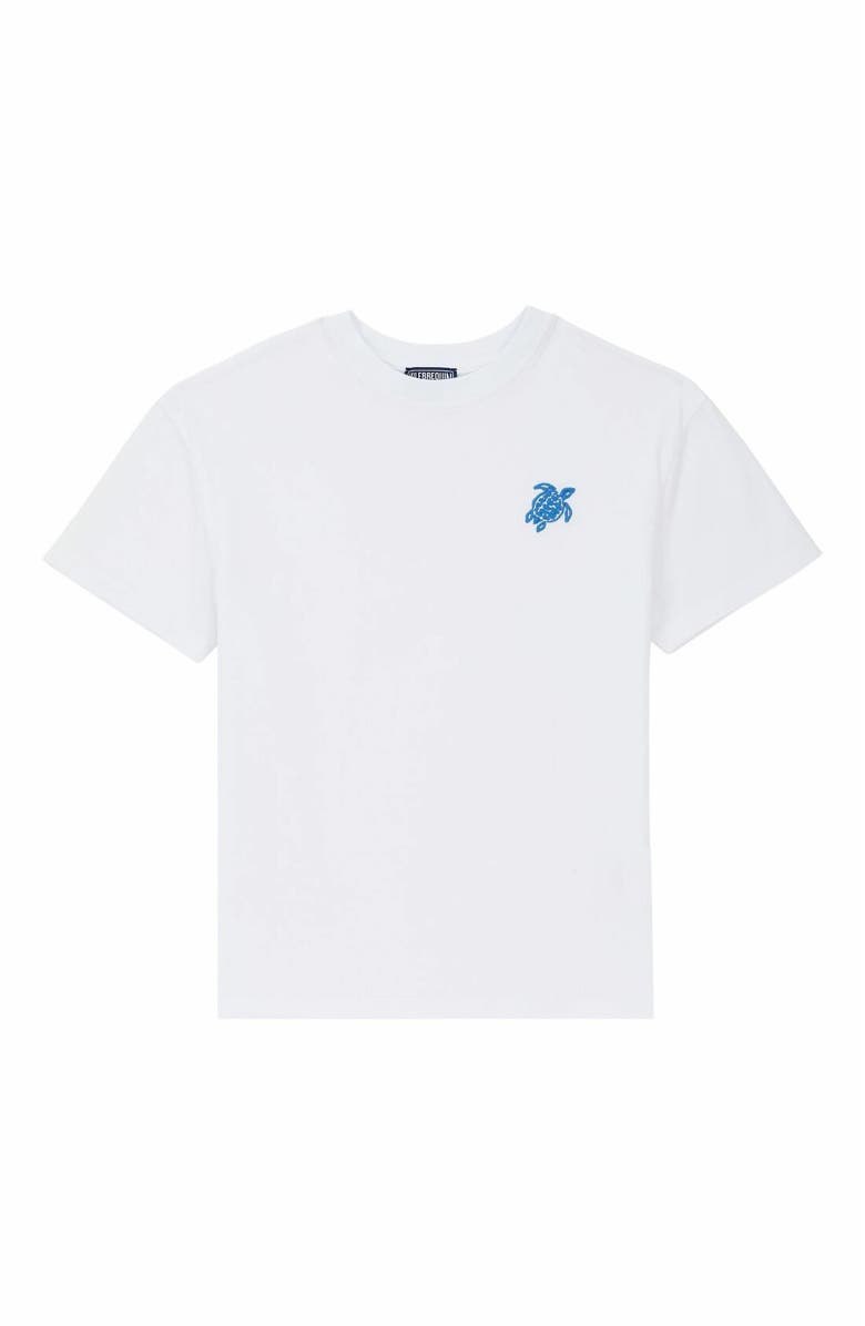 Vilebrequin Kids' Organic Cotton Solid T-Shirt, Main, color,
