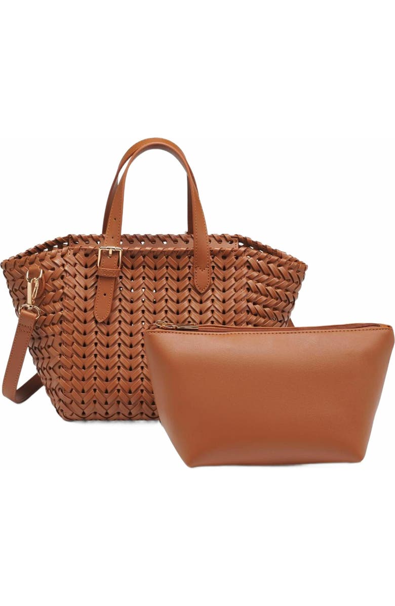 MODA LUXE Estelle Tote, Main, color, Café