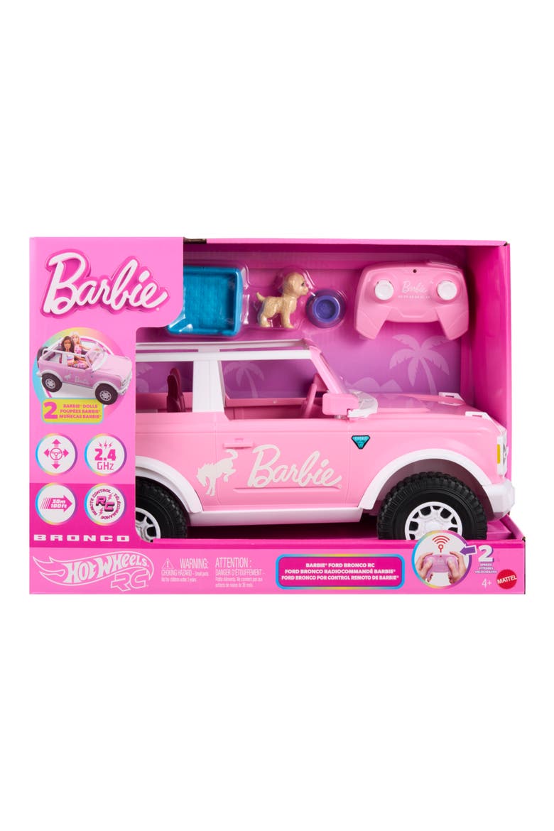 Barbie Ford Bronco Remote Control Vehicle, Main, color, BARBIE BRONCO