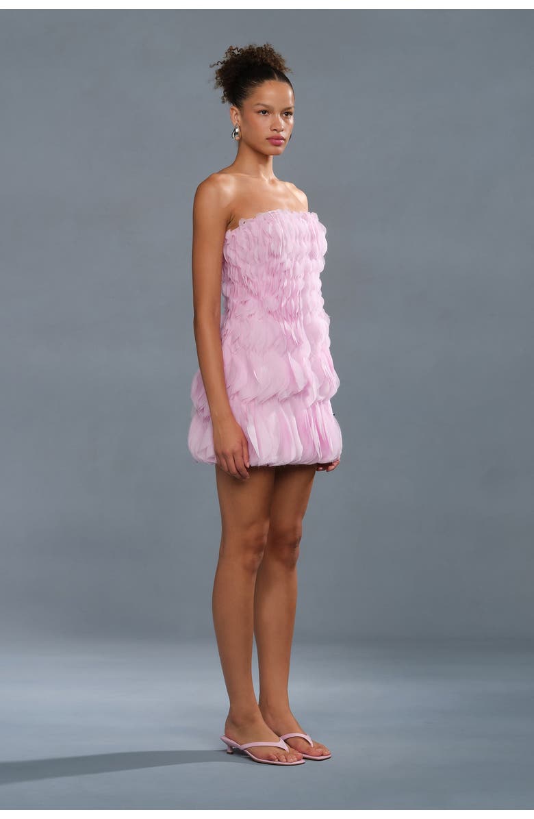 AMUR Christine mini dress, Alternate, color, Lumen Lavender