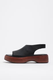 Bimba y Lola Closed-Toe Platform Sandals
