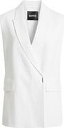 BOSS Jankania Linen Blend Vest