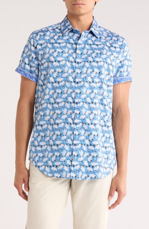 Print Short Sleeve Shirt