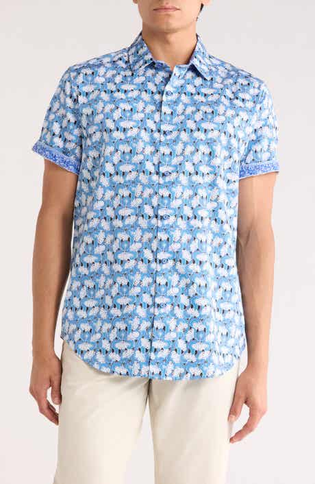Robert Graham Print Short Sleeve Shirt