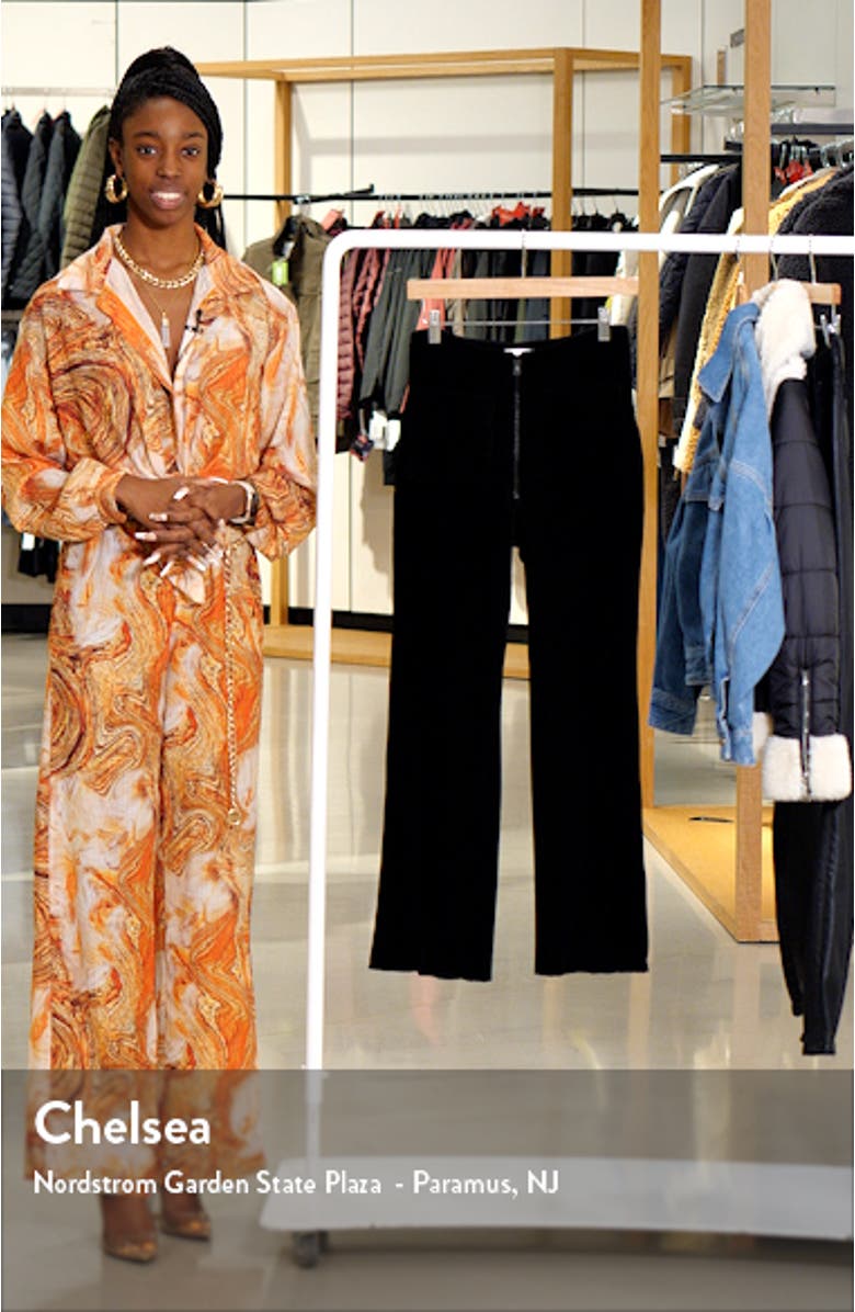 Canyon Front Slit Corduroy Ankle Pants, sales video thumbnail