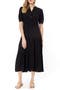 Grace Button Front Midi Dress