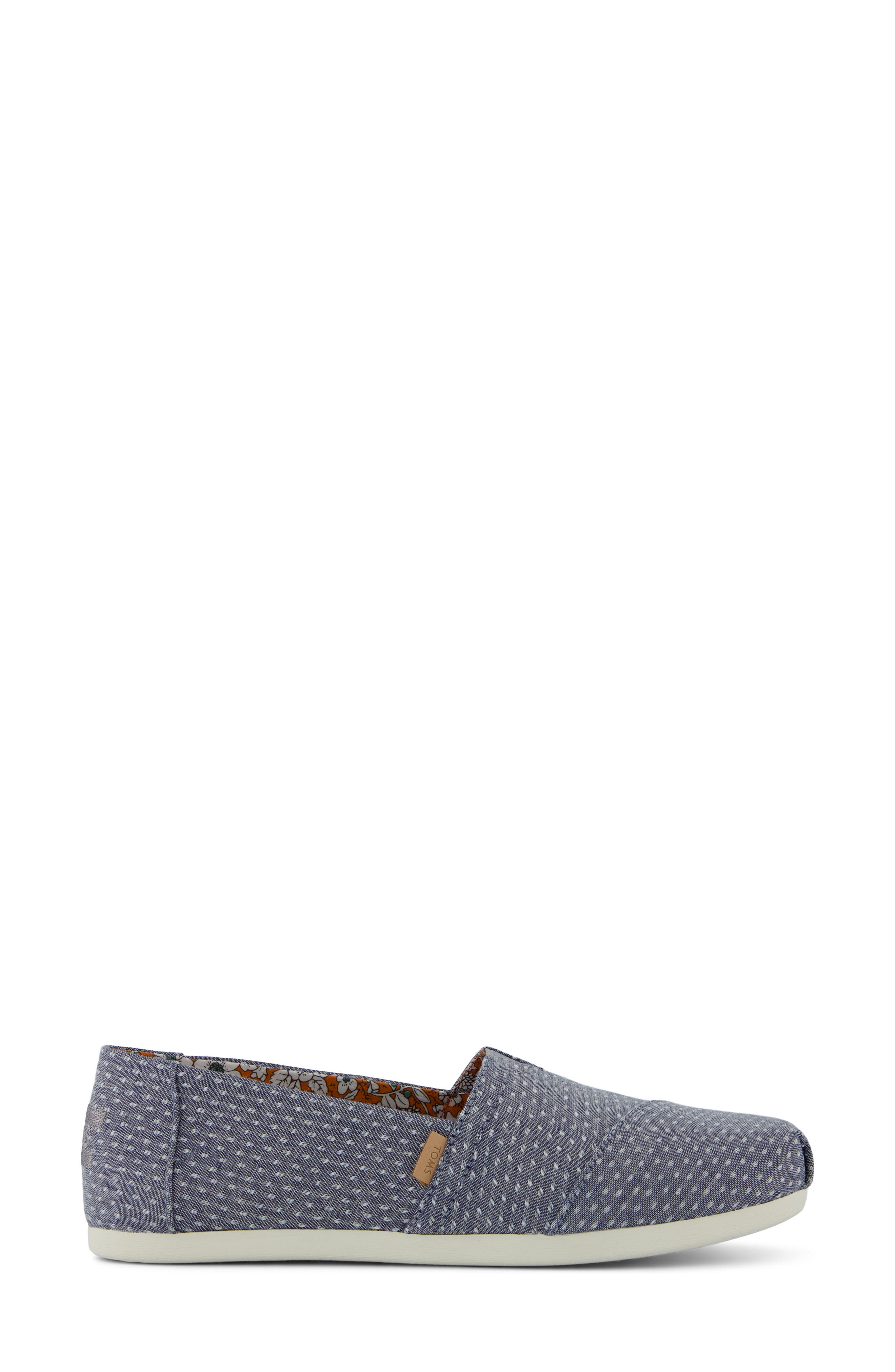 TOMS Classic Alpargata Slip-On, Alternate, color, Light/ Pastel Blue