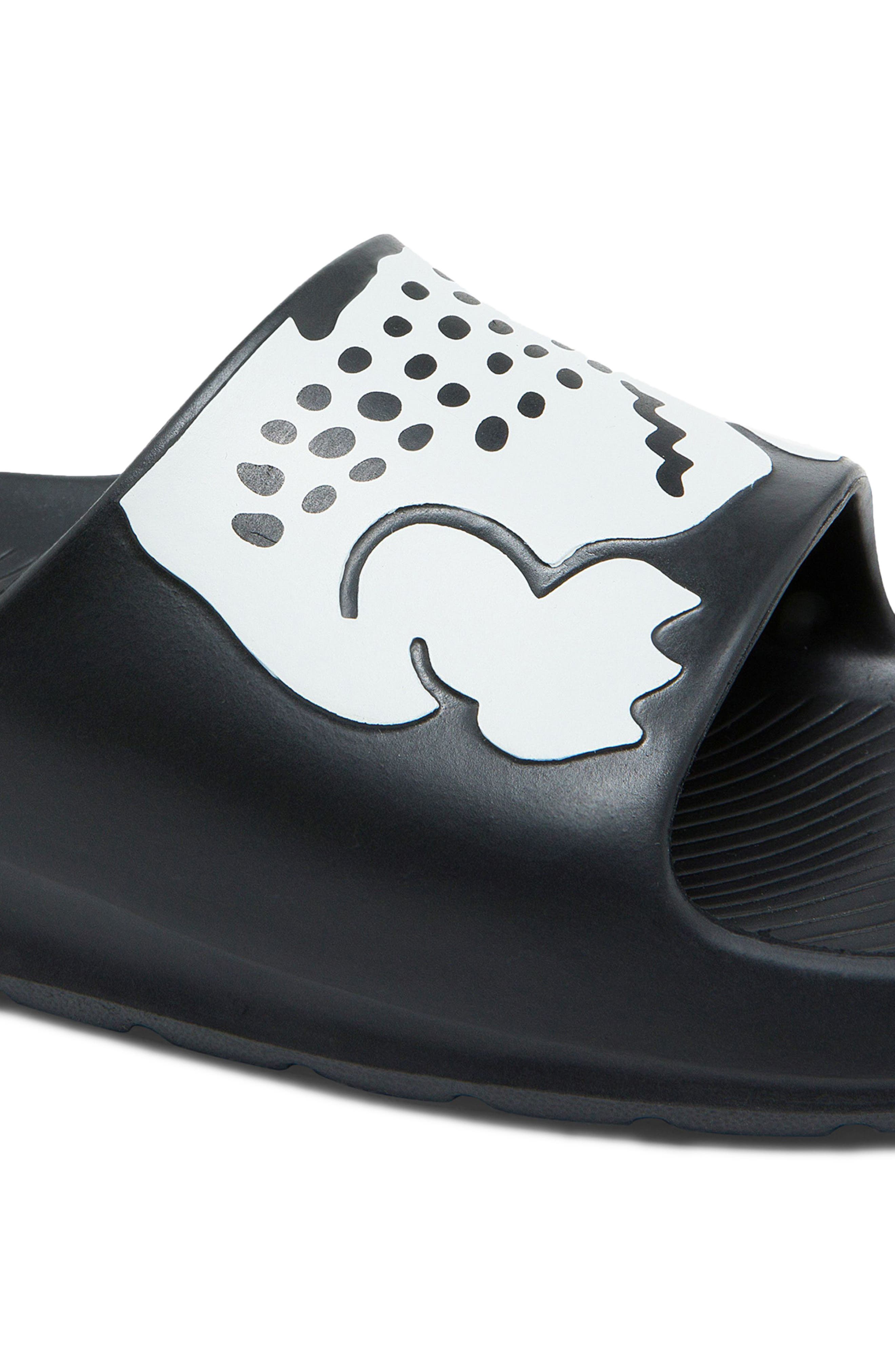 Lacoste Croco 2.0 Slide Sandal, Alternate, color, 