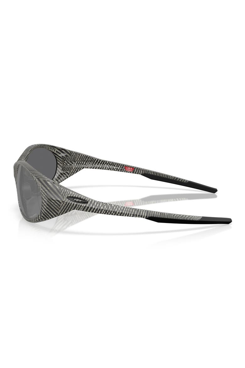 Eyejacket Redux 58mm Rectangular Sunglasses, Alternate, color, MATTE GREY INK / PRIZM BLACK