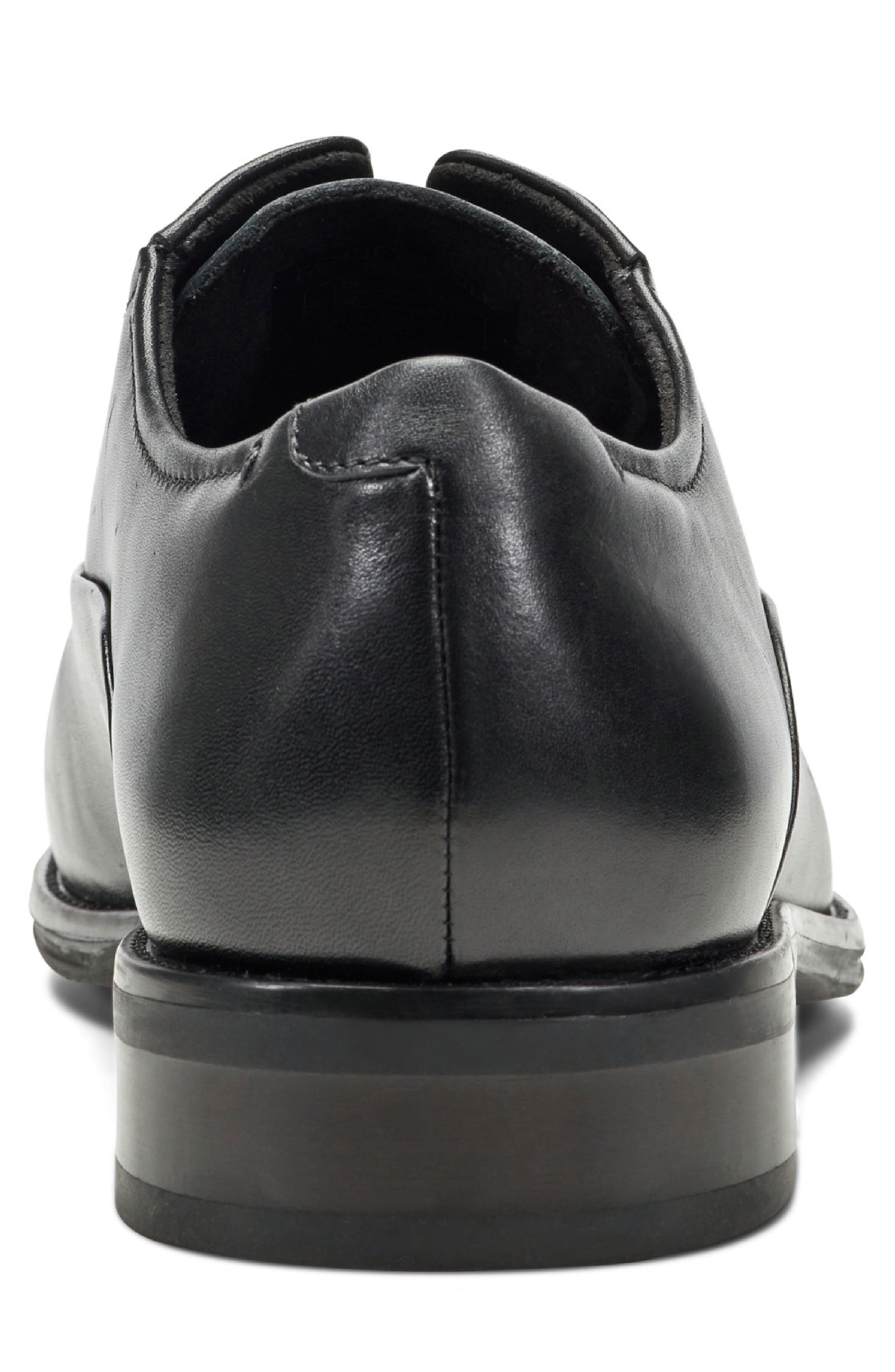 Kenneth Cole New York Tully Cap Toe Oxford, Alternate, color, Black/ Black