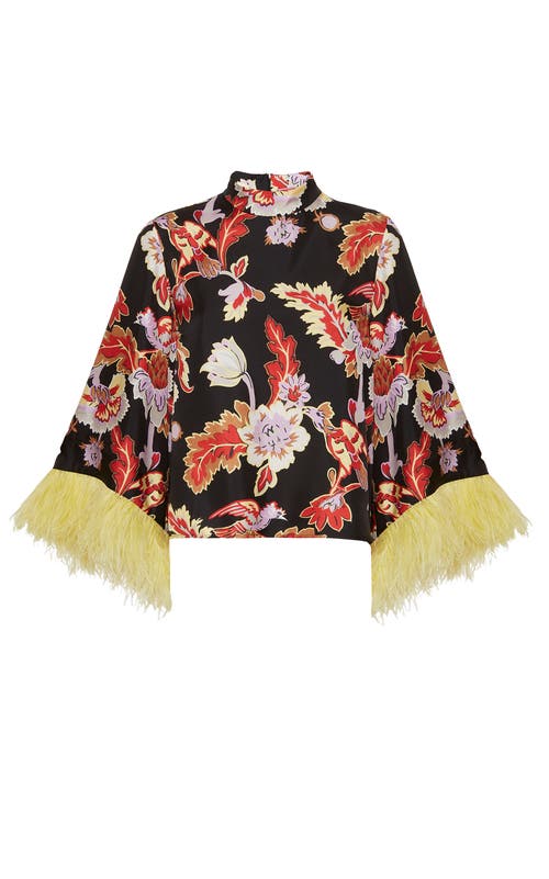 La Doublej Make An Exit Top In Black