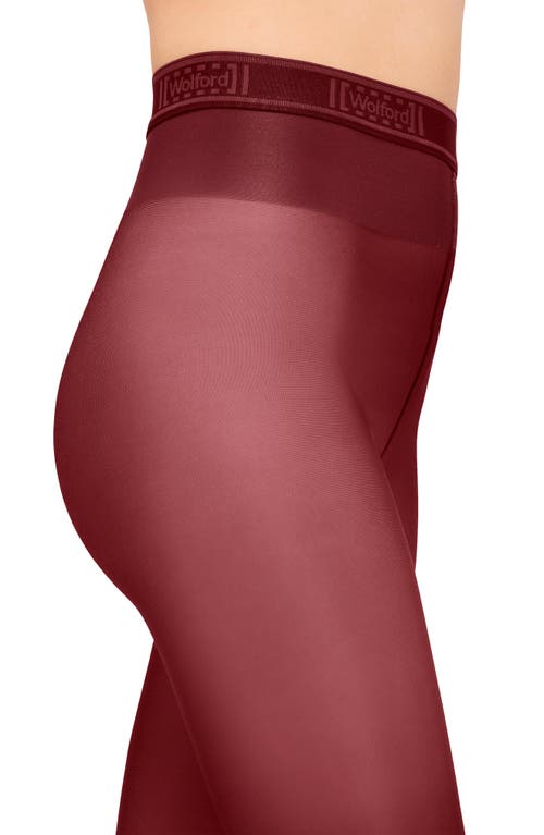 Wolford Neon 40 Pantyhose In Red