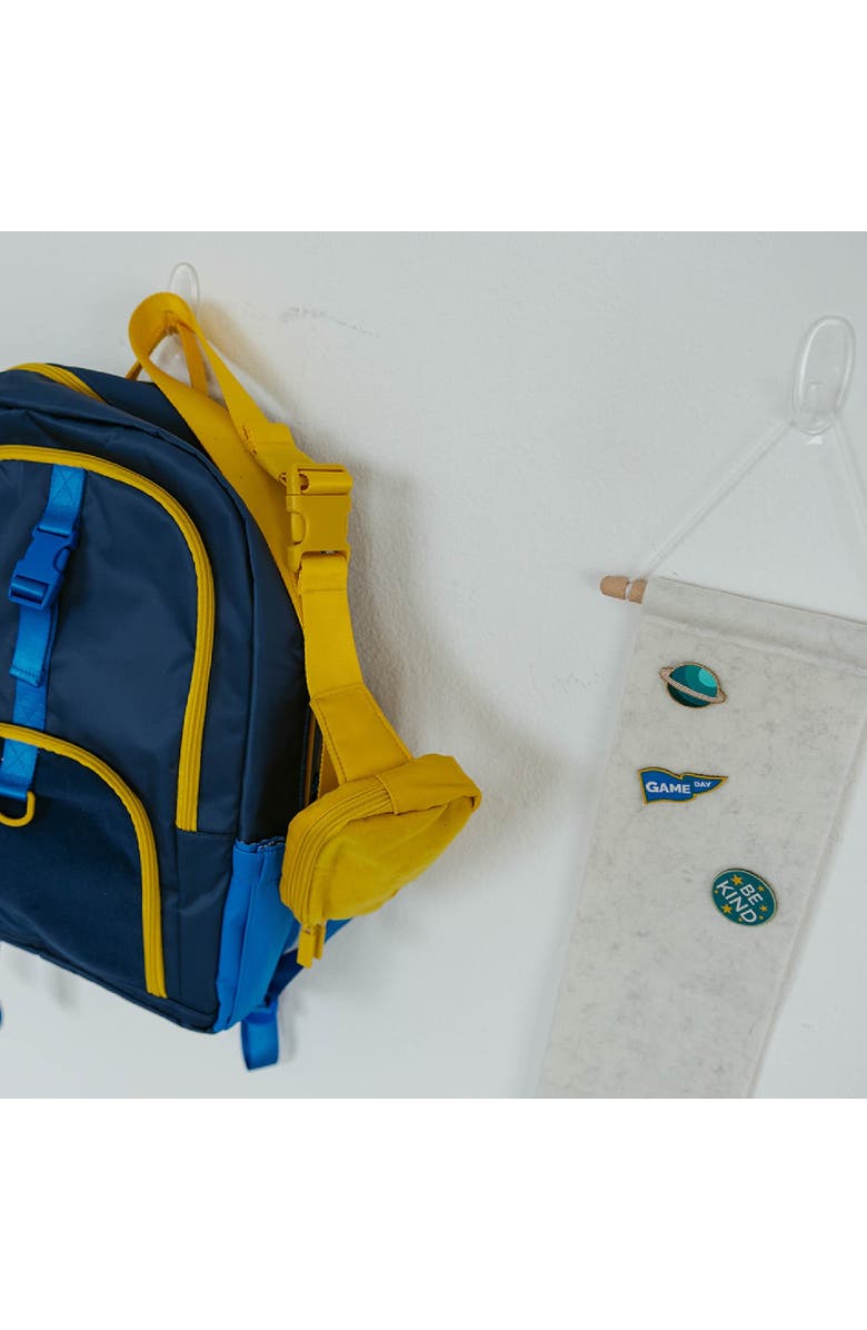 Parker Kids Co. Patch Banner, Alternate, color, White