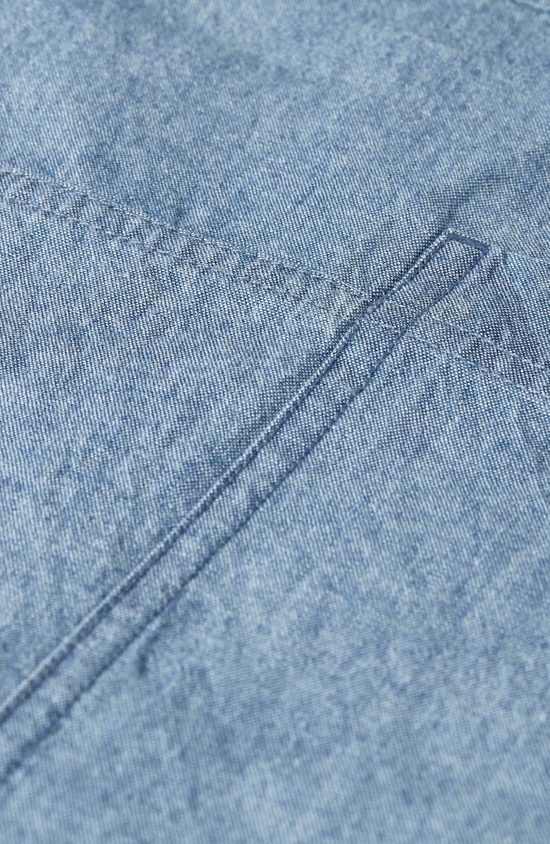 Scotch & Soda Noa Lightweight Chambray Straight Leg Pants, Alternate, color, Blue Moon