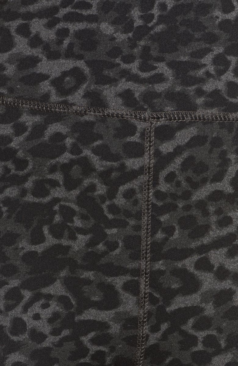 Socialite Leopard Print High Waist Leggings, Alternate, color, 