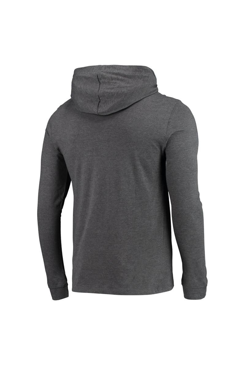 CONCEPTS SPORT Men's Concepts Sport Navy/Heather Charcoal West Virginia Mountaineers Meter Long Sleeve Hoodie T-Shirt & Jogger Pajama Set, Alternate, color,