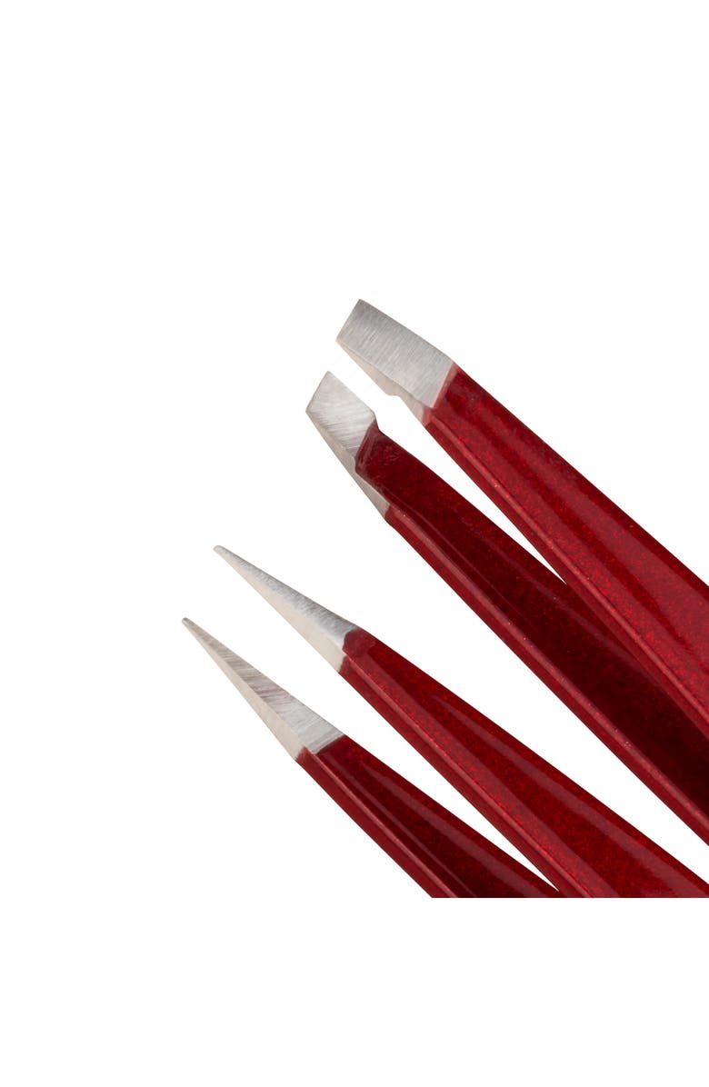 TWEEZERMAN Vintage Rose Mini Tweezer Set with Case $35 Value, Alternate, color, Vintage Rose