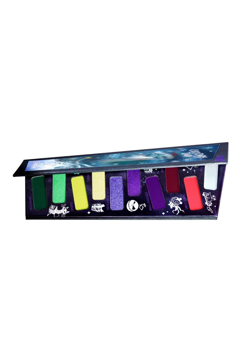 x Disney 'The Nightmare Before Christmas' Eyeshadow Palette (Limited Edition), Main, color, CHRISTMAS TOWN