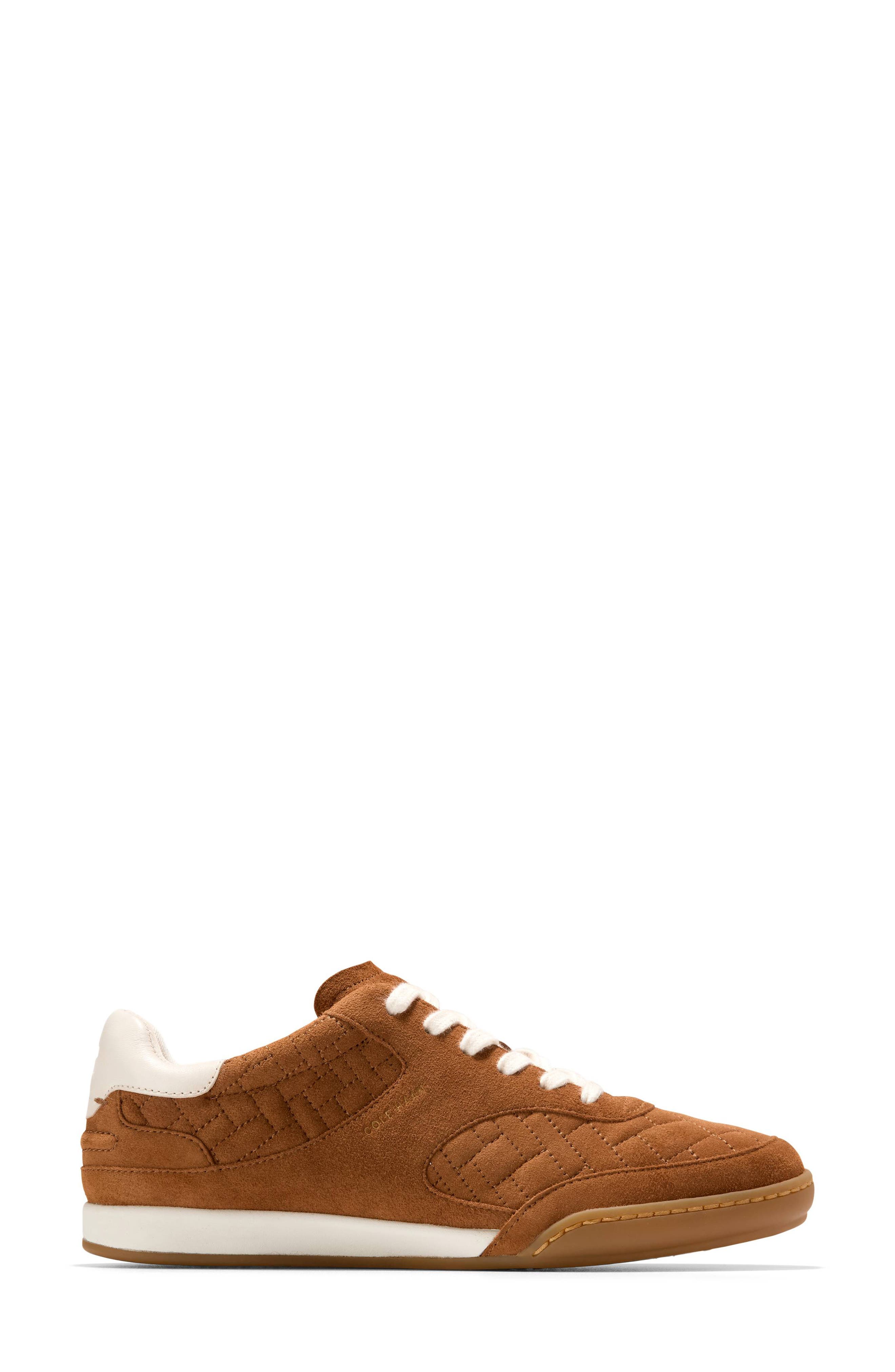 GrandPro Jazlyn Sneaker, Alternate, color, TOBACCO SUEDE/ IVORY