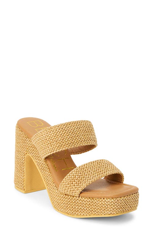 Beach By Matisse Gem Platform Sandal In Camel