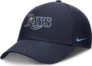 Nike Men's Nike Navy Tampa Bay Rays Rise Gaberdine Adjustable Hat