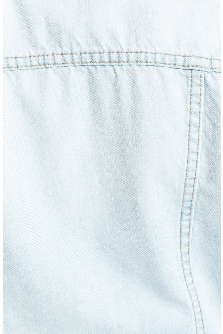 Denim Jacket, Alternate, color, FADED BLEACH