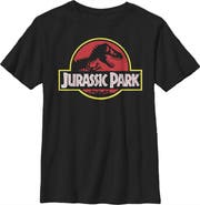 Jurassic Park Boy's Jurassic Park T Rex Logo Graphic Tee